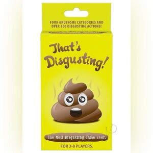 That’s Disgusting Humour Card Game 3-8 Players 320 Actions by Kheper BNIB